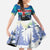 Iceland Christmas Family Matching Long Sleeve Bodycon Dress and Hawaiian Shirt Yule Cat Gledileg Jol - Wonder Print Shop