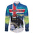 Iceland Christmas Family Matching Long Sleeve Bodycon Dress and Hawaiian Shirt Yule Cat Gledileg Jol - Wonder Print Shop