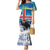 Iceland Christmas Family Matching Mermaid Dress and Hawaiian Shirt Yule Cat Gledileg Jol - Wonder Print Shop