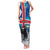 Iceland Christmas Family Matching Tank Maxi Dress and Hawaiian Shirt Yule Cat Gledileg Jol - Wonder Print Shop