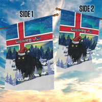 Iceland Christmas Garden Flag Yule Cat Gledileg Jol - Wonder Print Shop