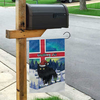 Iceland Christmas Garden Flag Yule Cat Gledileg Jol - Wonder Print Shop