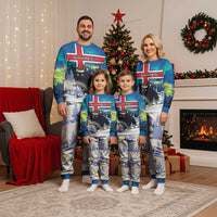 Iceland Christmas Pajama Set Yule Cat Gledileg Jol - Wonder Print Shop