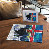 Iceland Christmas Puzzle Yule Cat Gledileg Jol - Wonder Print Shop