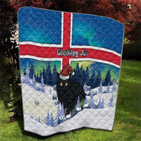 Iceland Christmas Quilt Yule Cat Gledileg Jol - Wonder Print Shop