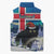 Iceland Christmas Sleeveless Puffer Jacket Yule Cat Gledileg Jol - Wonder Print Shop