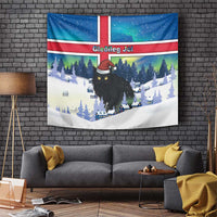 Iceland Christmas Tapestry Yule Cat Gledileg Jol - Wonder Print Shop