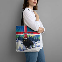 Iceland Christmas Tote Bag Yule Cat Gledileg Jol - Wonder Print Shop