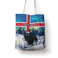 Iceland Christmas Tote Bag Yule Cat Gledileg Jol - Wonder Print Shop