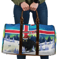 Iceland Christmas Travel Bag Yule Cat Gledileg Jol - Wonder Print Shop