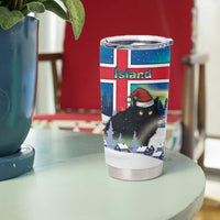 Iceland Christmas Tumbler Cup Yule Cat Gledileg Jol - Wonder Print Shop