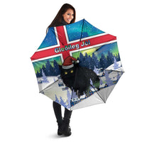 Iceland Christmas Umbrella Yule Cat Gledileg Jol - Wonder Print Shop