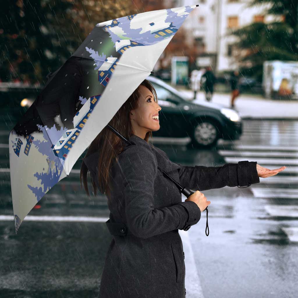 Iceland Christmas Umbrella Yule Cat Gledileg Jol - Wonder Print Shop