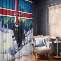 Iceland Christmas Window Curtain Yule Cat Gledileg Jol - Wonder Print Shop