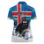 Iceland Christmas Women Polo Shirt Yule Cat Gledileg Jol - Wonder Print Shop