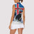 Iceland Christmas Women Sleeveless Polo Shirt Yule Cat Gledileg Jol - Wonder Print Shop
