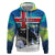 Iceland Christmas Zip Hoodie Yule Cat Gledileg Jol - Wonder Print Shop