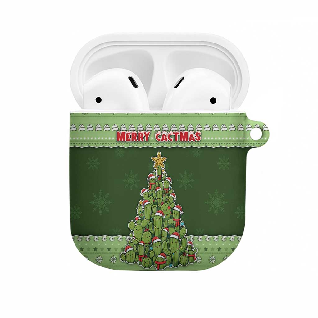 Cactus Christmas AirPods Case Merry Cactmas - Wonder Print Shop