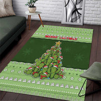 Cactus Christmas Area Rug Merry Cactmas - Wonder Print Shop