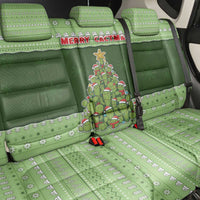 Cactus Christmas Back Car Seat Cover Merry Cactmas - Wonder Print Shop