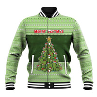 Cactus Christmas Baseball Jacket Merry Cactmas - Wonder Print Shop