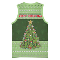 Cactus Christmas Basketball Jersey Merry Cactmas - Wonder Print Shop