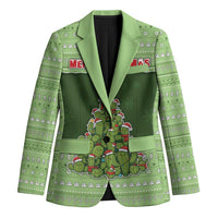 Cactus Christmas Blazer Merry Cactmas - Wonder Print Shop