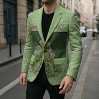 Cactus Christmas Blazer Merry Cactmas - Wonder Print Shop