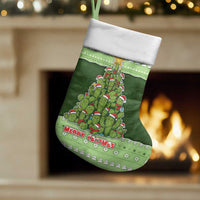 Cactus Christmas Stocking Merry Cactmas - Wonder Print Shop