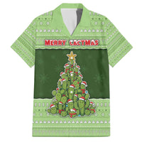 Cactus Christmas Family Matching Off The Shoulder Long Sleeve Dress and Hawaiian Shirt Merry Cactmas - Wonder Print Shop