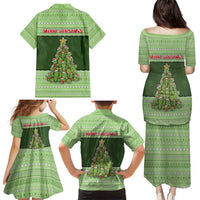 Cactus Christmas Family Matching Puletasi and Hawaiian Shirt Merry Cactmas - Wonder Print Shop