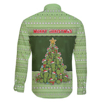 Cactus Christmas Family Matching Short Sleeve Bodycon Dress and Hawaiian Shirt Merry Cactmas - Wonder Print Shop