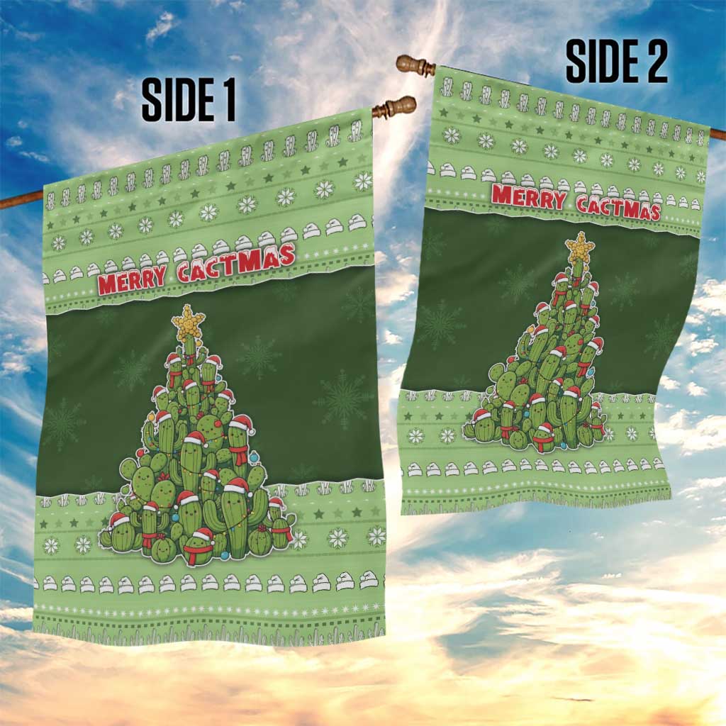 Cactus Christmas Garden Flag Merry Cactmas - Wonder Print Shop