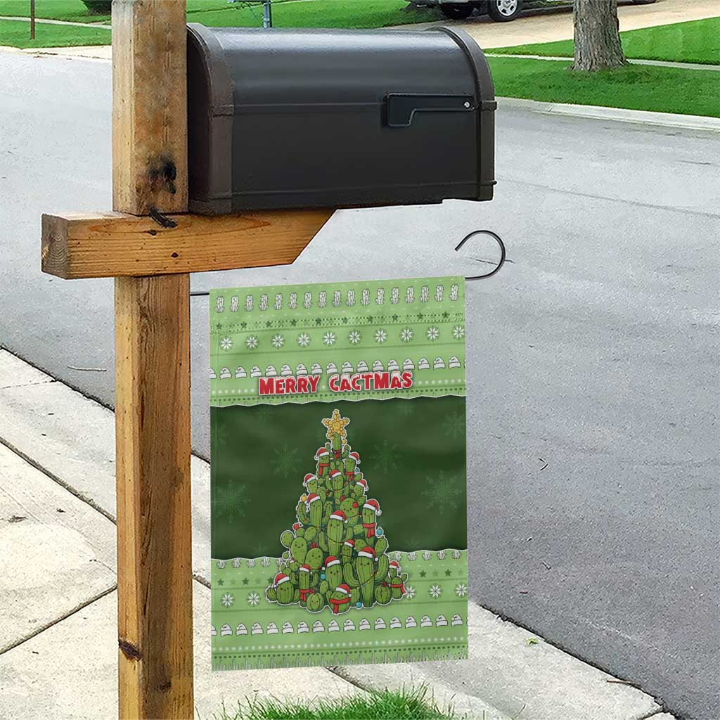 Cactus Christmas Garden Flag Merry Cactmas - Wonder Print Shop