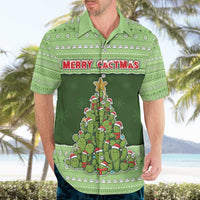 Cactus Christmas Hawaiian Shirt Merry Cactmas - Wonder Print Shop