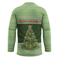 Cactus Christmas Hockey Jersey Merry Cactmas - Wonder Print Shop