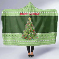 Cactus Christmas Hooded Blanket Merry Cactmas - Wonder Print Shop