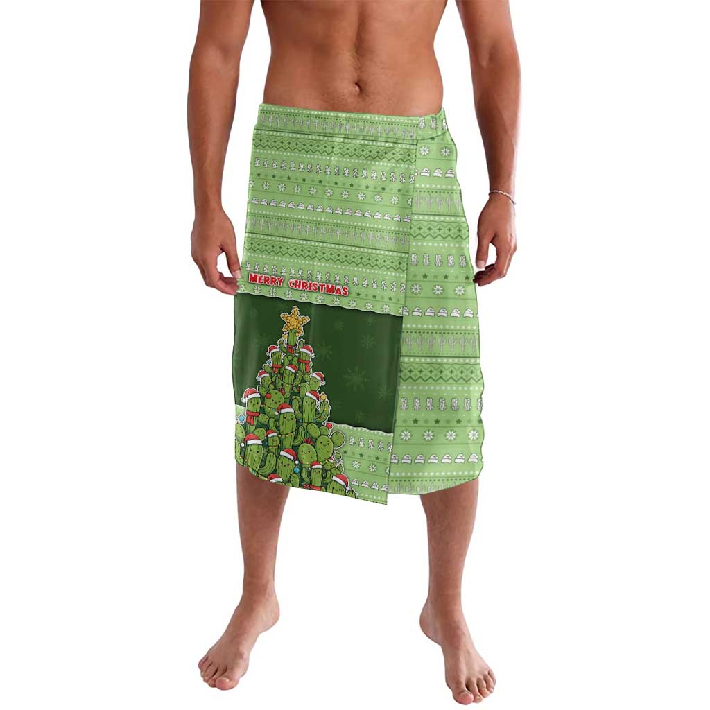 Cactus Christmas Lavalava Merry Cactmas - Wonder Print Shop