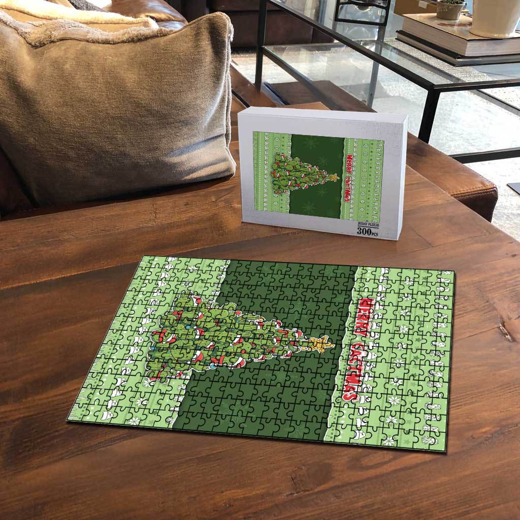 Cactus Christmas Puzzle Merry Cactmas - Wonder Print Shop
