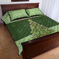 Cactus Christmas Quilt Bed Set Merry Cactmas - Wonder Print Shop