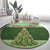 Cactus Christmas Round Carpet Merry Cactmas - Wonder Print Shop