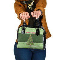 Cactus Christmas Shoulder Handbag Merry Cactmas - Wonder Print Shop