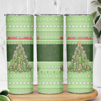 Cactus Christmas Skinny Tumbler Merry Cactmas - Wonder Print Shop