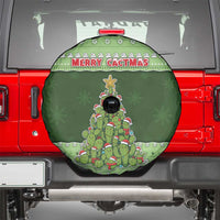 Cactus Christmas Spare Tire Cover Merry Cactmas - Wonder Print Shop