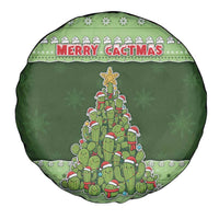 Cactus Christmas Spare Tire Cover Merry Cactmas - Wonder Print Shop