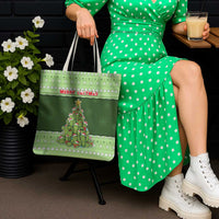 Cactus Christmas Tote Bag Merry Cactmas - Wonder Print Shop