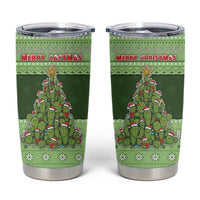 Cactus Christmas Tumbler Cup Merry Cactmas - Wonder Print Shop