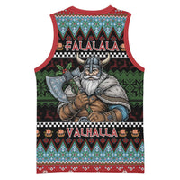 Vikings Christmas Basketball Jersey Warrior Santa - Wonder Print Shop