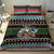 Vikings Christmas Bedding Set Warrior Santa - Wonder Print Shop