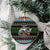 Vikings Christmas Ceramic Ornament Warrior Santa - Wonder Print Shop